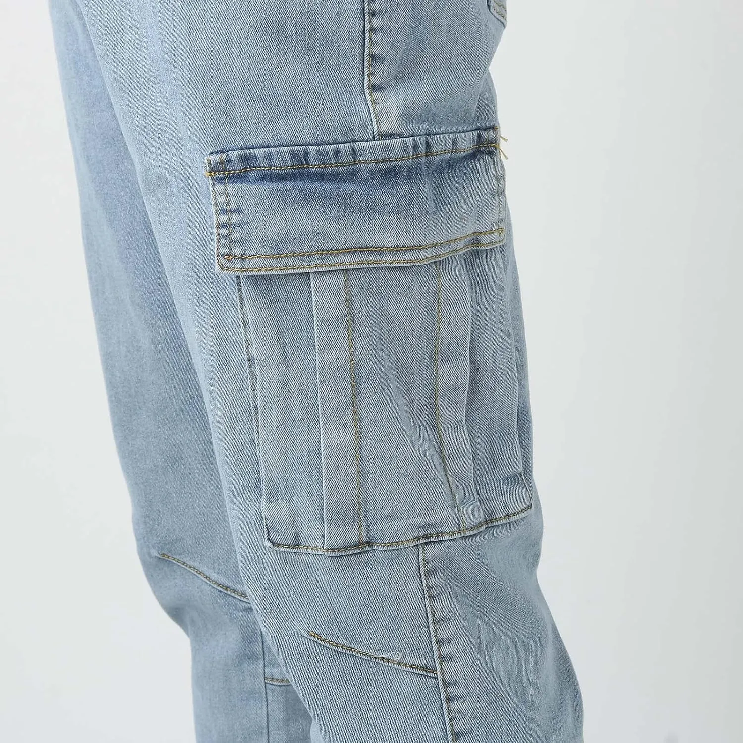 Men's Relaxed Fit Jeans Slim Fit Casual Tapered Jeans Straight Leg Tapered Leg Jeans Stretch Denim Pants