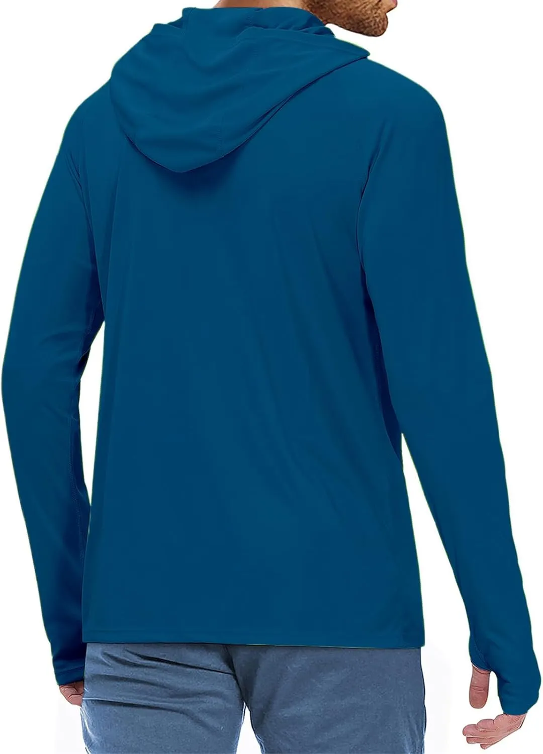 Men's Sun Protection Shirts UV UPF 50  Long Sleeve Summer Silm Fit Hoodies Outdoor Outfits Fishing Swimming Running