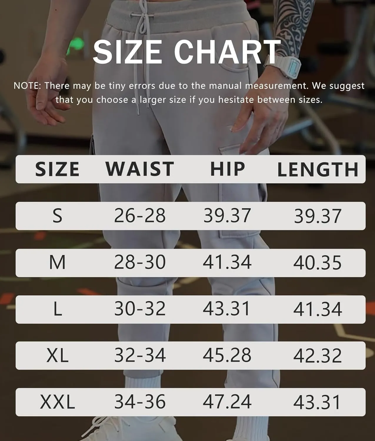 Men's Sweatpants Cargo Joggers Pants Athletic Traning Track Pants Joggers with Pockets