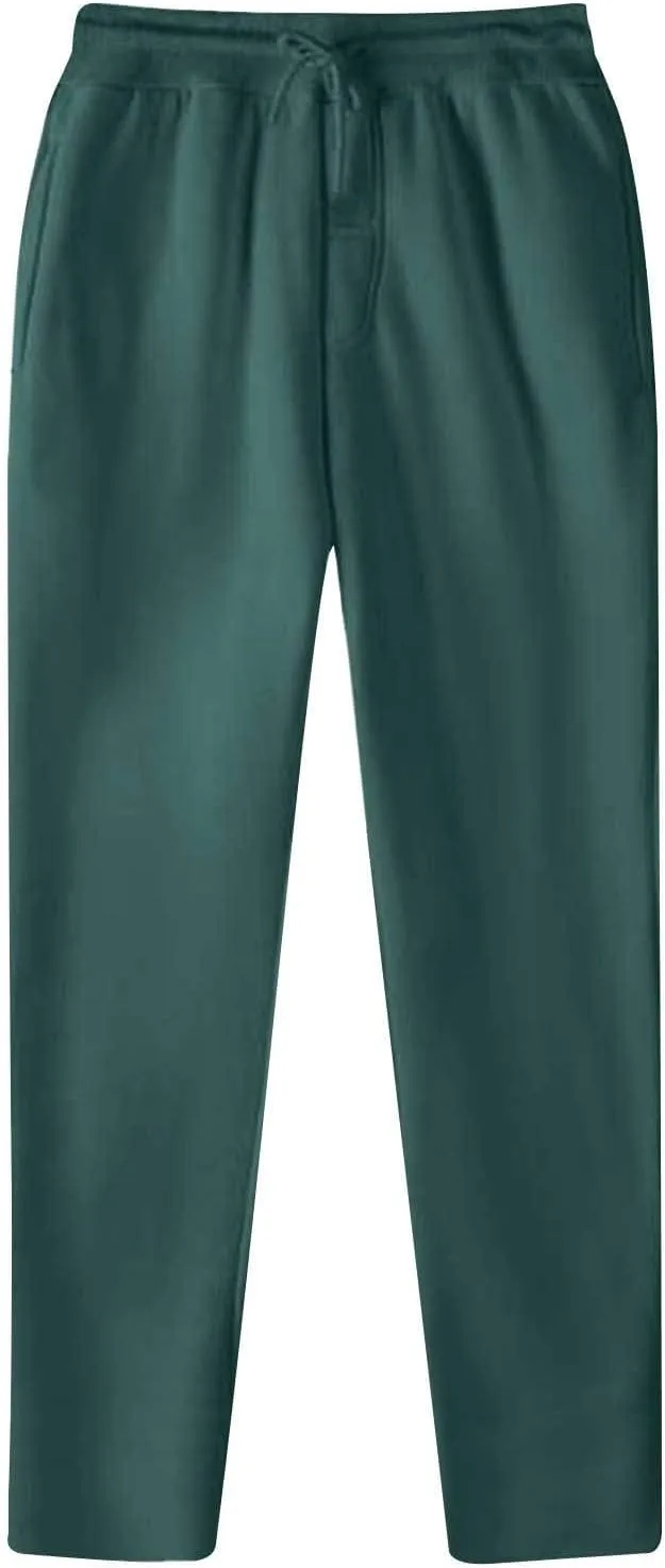 Men's Sweatpants Drawstring Joggers with Pockets Casual Lounge Trousers Yoga Pants Athletic Sweatpants for Men