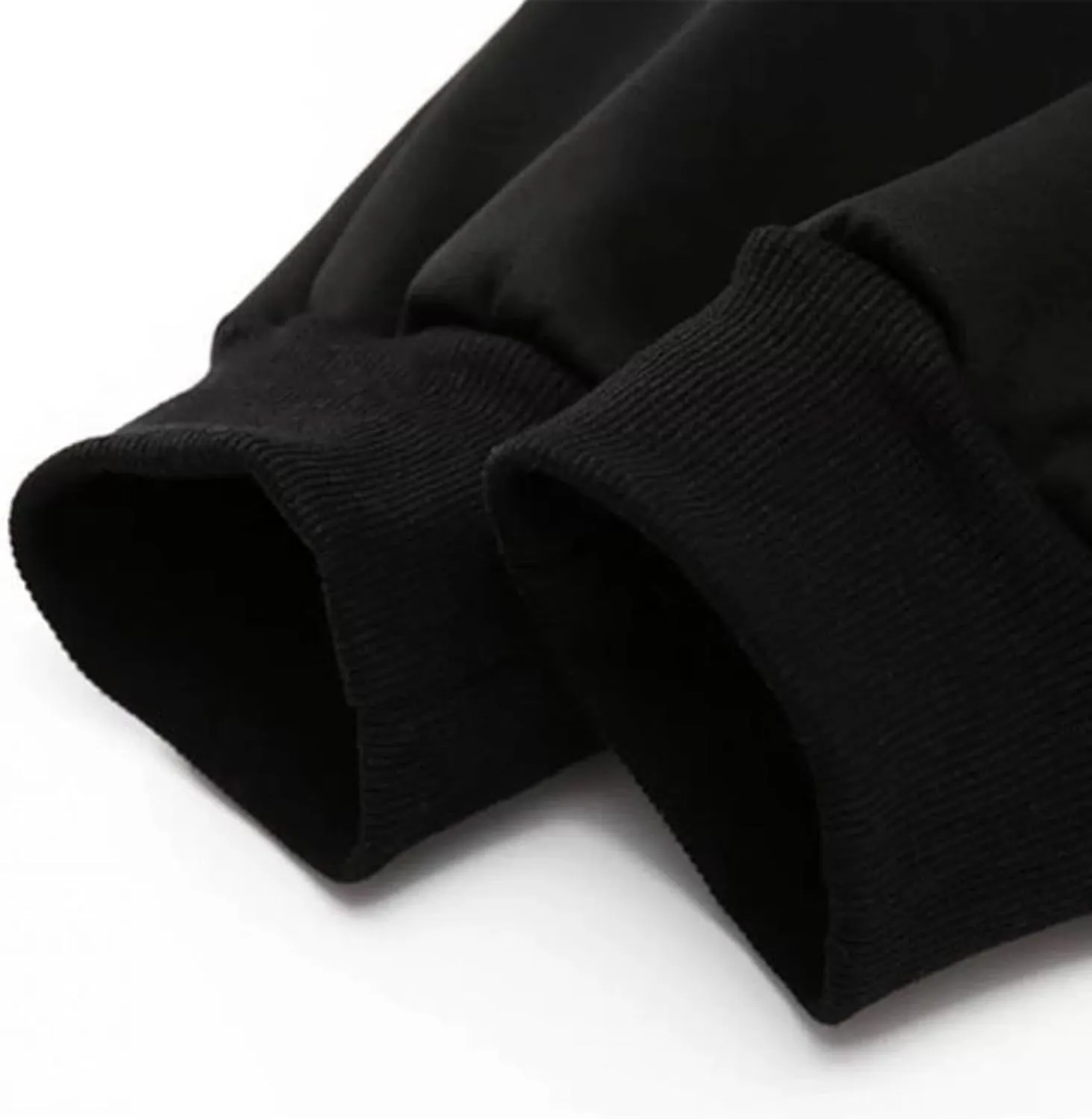 Mens Sweatsuit Sherpa Lined 2 Piece Sweatshirts Set Hooded Pullovers Fleece Sweatpants Winter Warm Thermal Tracksuits