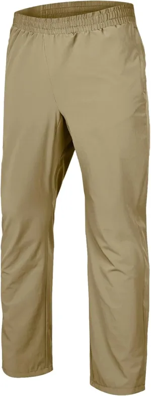 Mens Track Pants Quick Dry Lightweight Joggers Athletic Running Pants Zipper Pockets
