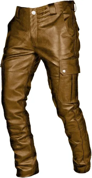 Nyybw Mens Work Pants - Lightweight Cargo Pants Hiking Ripstop Cargo Pants Fashion Punk Cargo Pants Joggers Trousers
