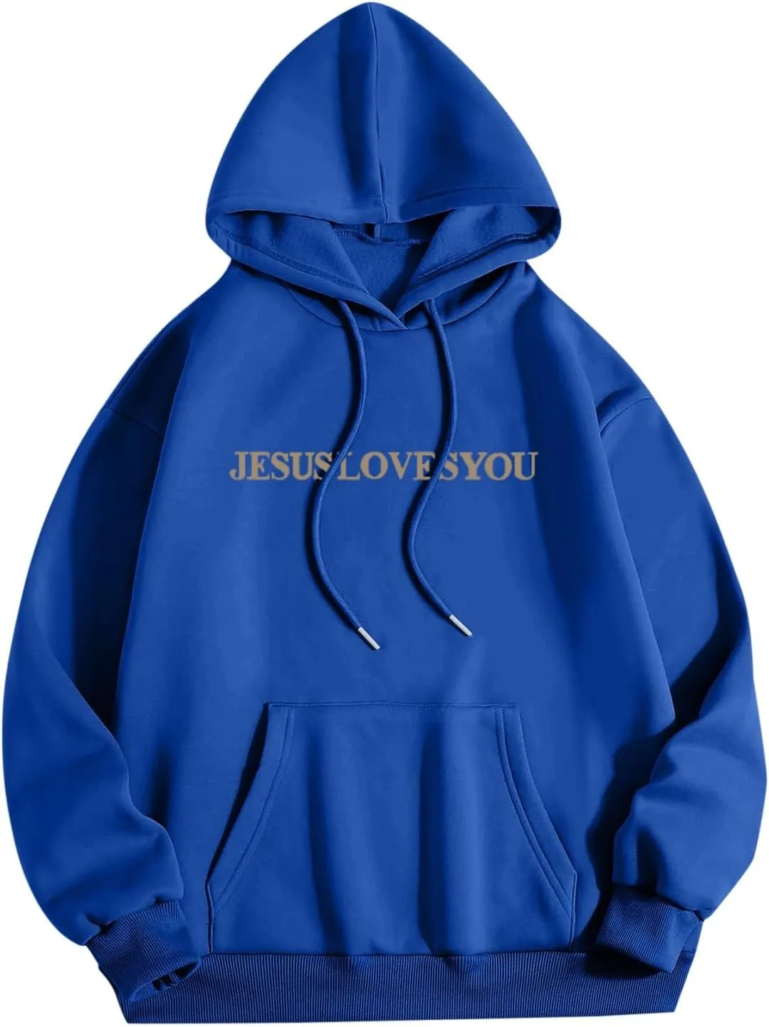 Oversized Hoodie for Women Thankful Grateful Blessed Letter Printede Hooded Hoodies Causal Sweatshirts with Pocket Pullover