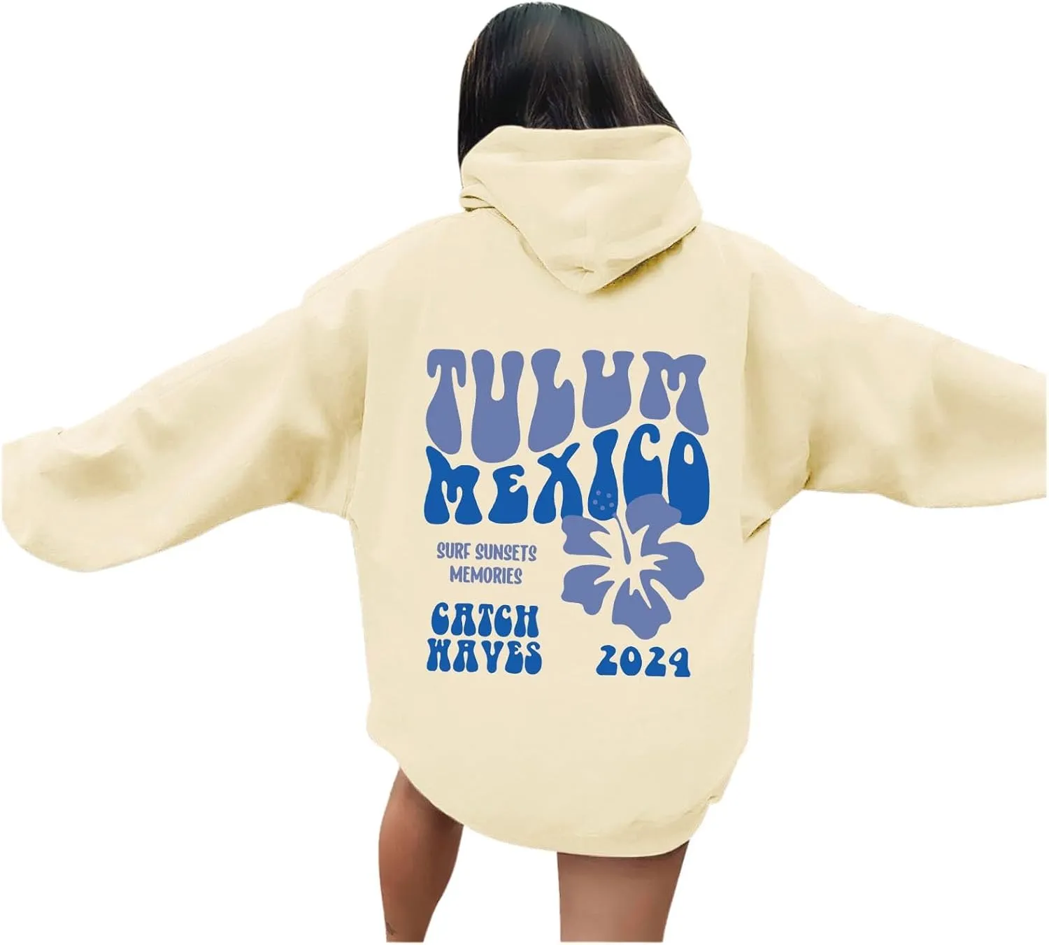 Oversized Hoodies for Women Teen Girls Pink Letter Graphic Long Sleeve Y2K Hooded Comfort Sweatshirt Pink Hoodie