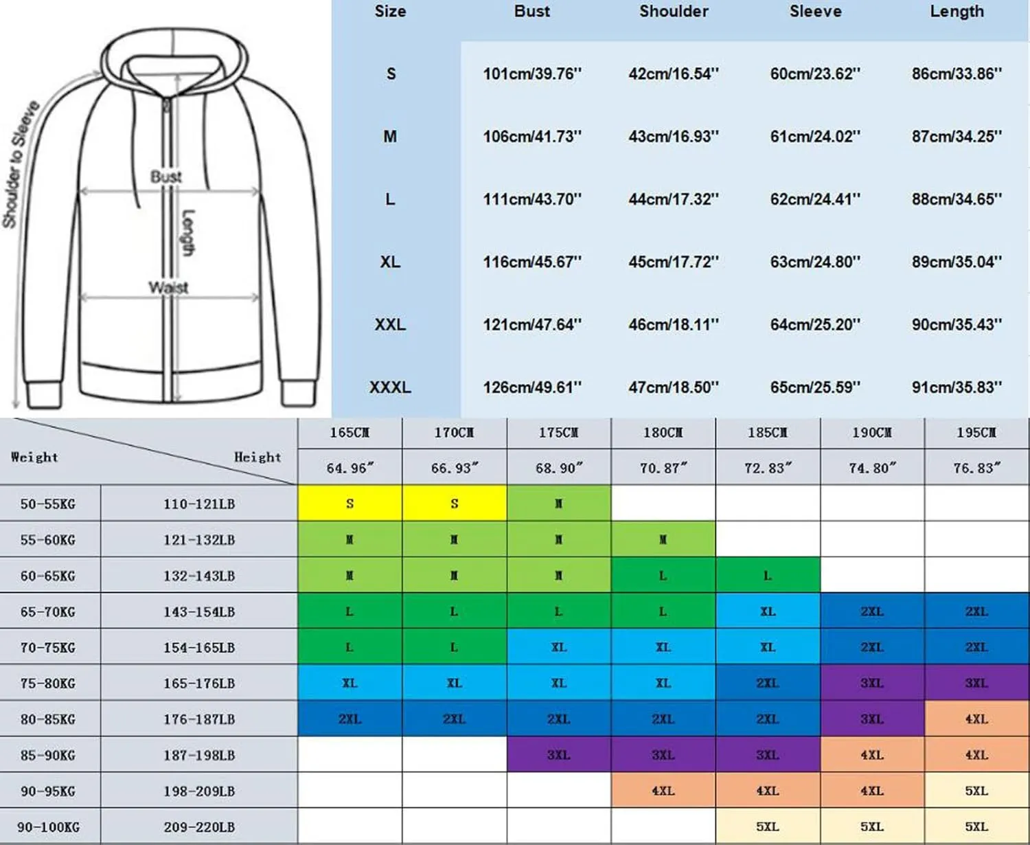 para Autumn and Winter Fashion Casual Solid Color Zippered Jacket Top Thick Coat Heavyweight T Shirts for Men Henley