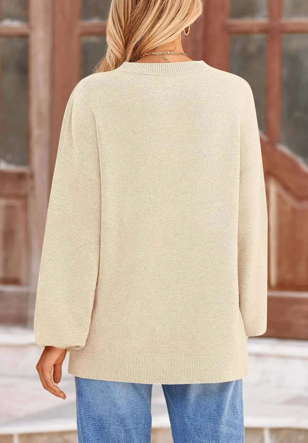PRETTYGARDEN Women's Winter Sweaters Casual Crew Neck Long Sleeve Pullover Ribbed Knit Loose Fit Sweater Tops