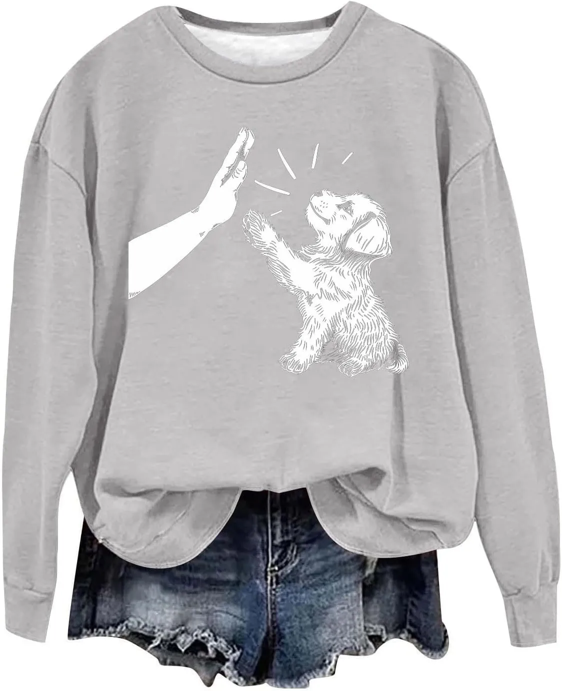 Sweatshirts for Teen Girls 2024 Fashion Crewneck Long Sleeve Sweater Pullover Casual Fleece Soft Cute Graphic Tops
