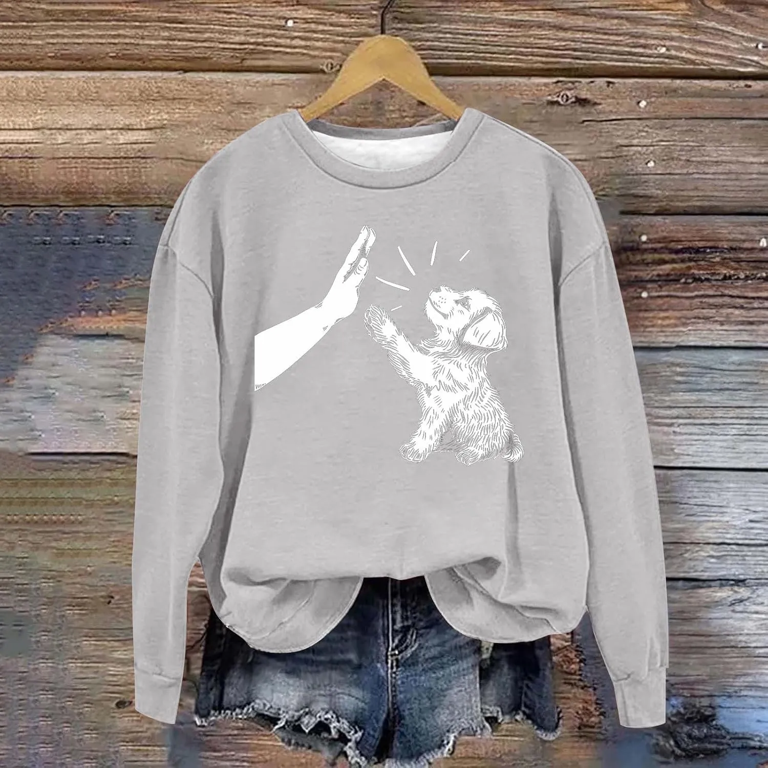 Sweatshirts for Teen Girls 2024 Fashion Crewneck Long Sleeve Sweater Pullover Casual Fleece Soft Cute Graphic Tops