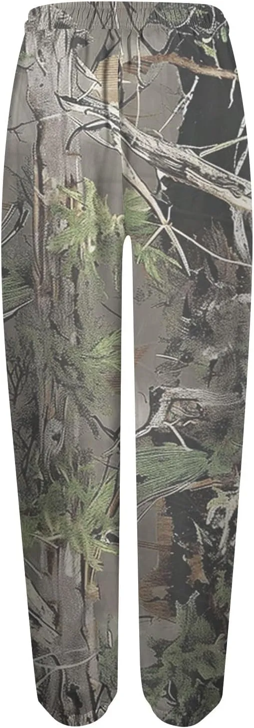 Tapered Fitness Holiday Slacks Ladies Casual High Waist Joggers Womens Print Fitted
