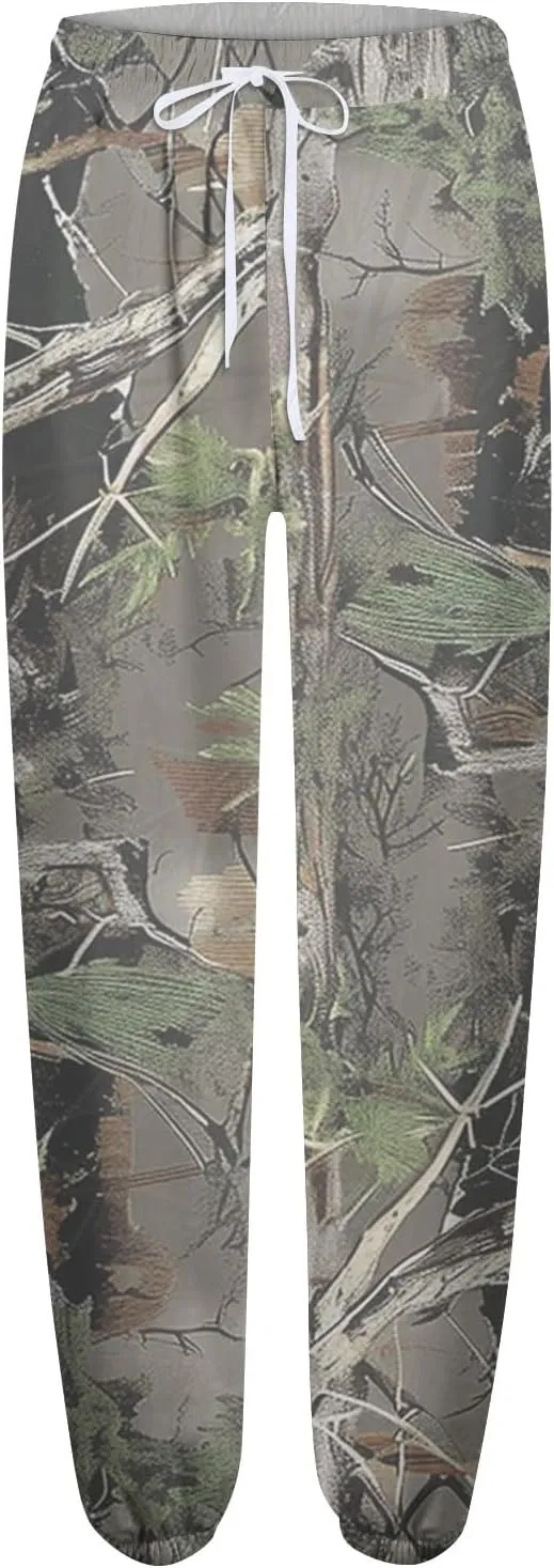Tapered Fitness Holiday Slacks Ladies Casual High Waist Joggers Womens Print Fitted