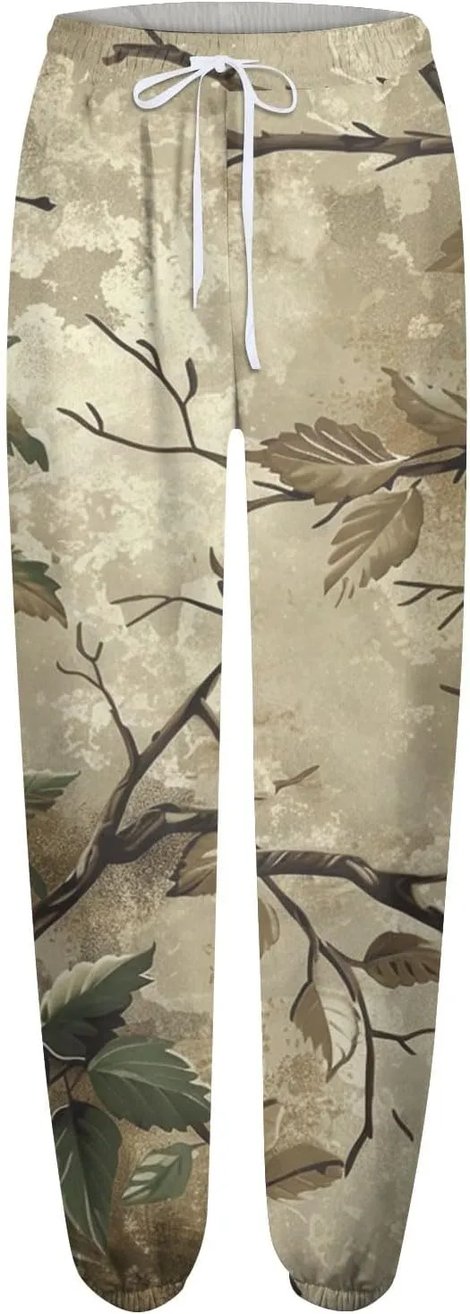 Tapered Fitness Holiday Slacks Ladies Casual High Waist Joggers Womens Print Fitted
