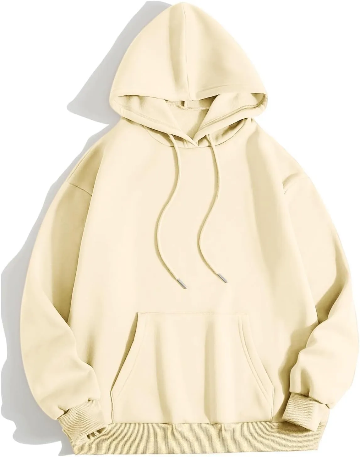 Thankful Grateful Blessed Letter Print Hoodie For Women Fleece Pullover With Kangaroo Pocket Hooded Graphic Tee Fall Trendy