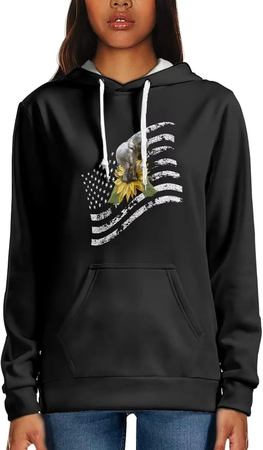 Uasibuni Women's Oversized Hoodies Athletic Sweatshirts Long Sleeve Sweatshirt Fall Winter Top