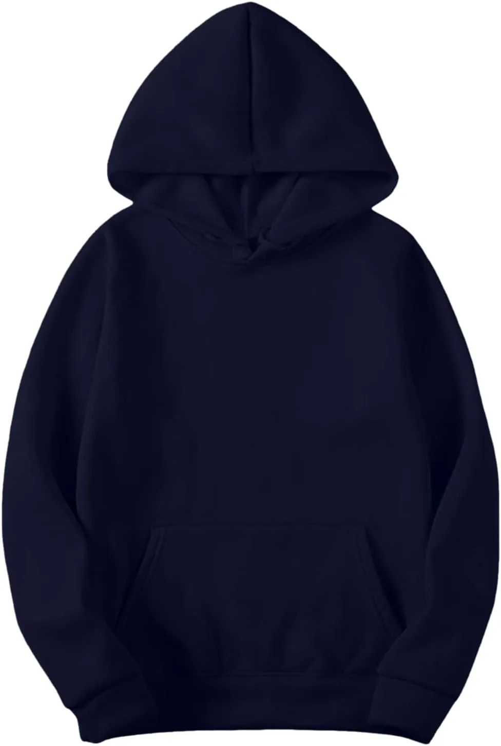 Winter Warm Fitted Soft Solid Sweatshirts for Womens Long Sleeve Hooded Pullovers with Pockets Outdoor Workout Hoodies