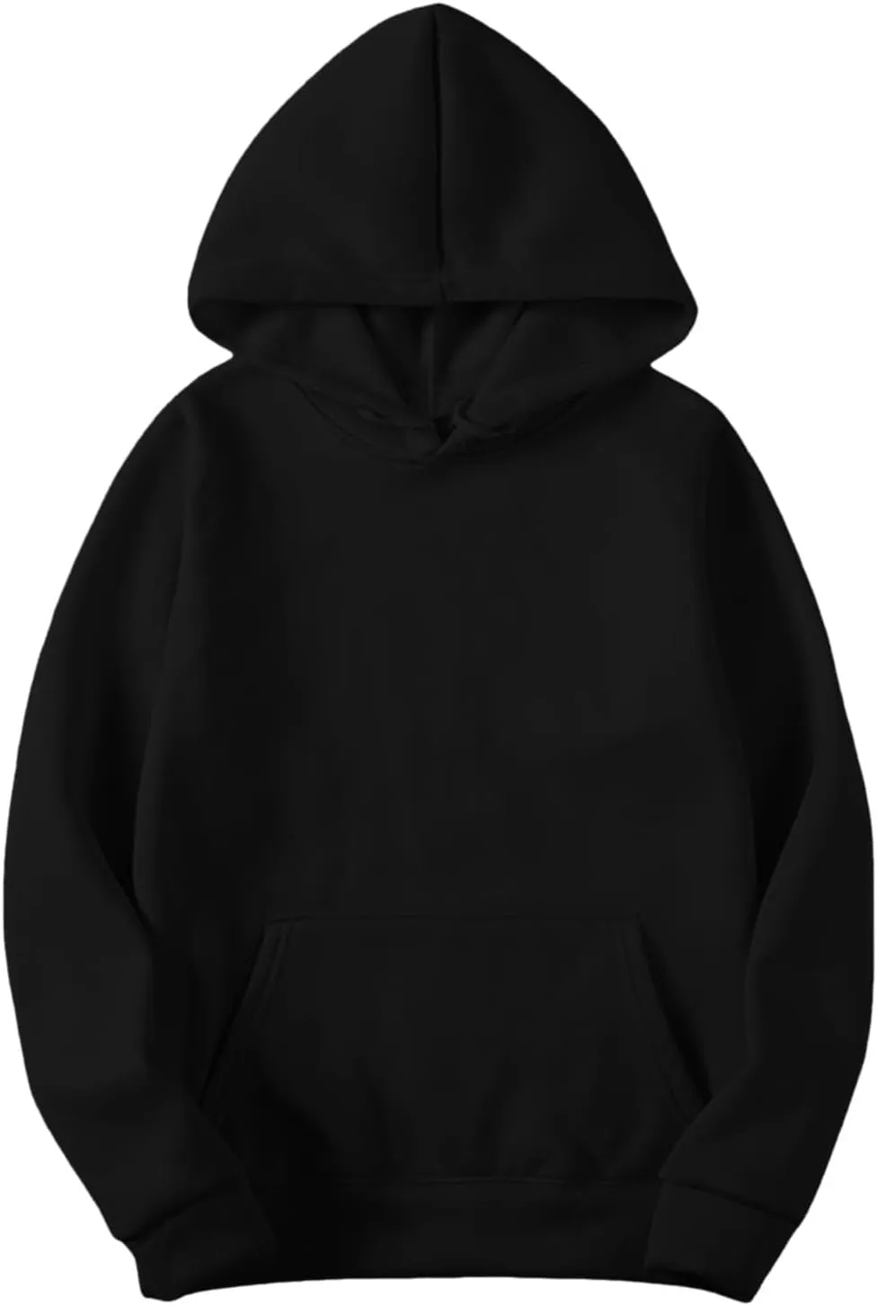 Winter Warm Fitted Soft Solid Sweatshirts for Womens Long Sleeve Hooded Pullovers with Pockets Outdoor Workout Hoodies