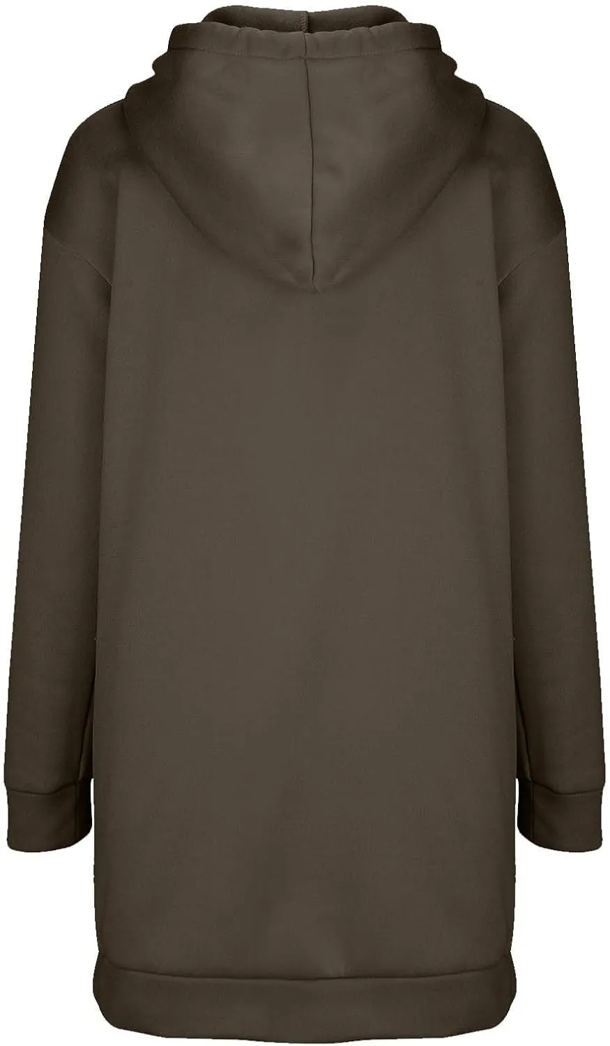 Women Oversized Tunic Hoodie Drawstring Winter Plus Size Sweatshirt Fall Casual Loungewear Pullover Tops with Pockets