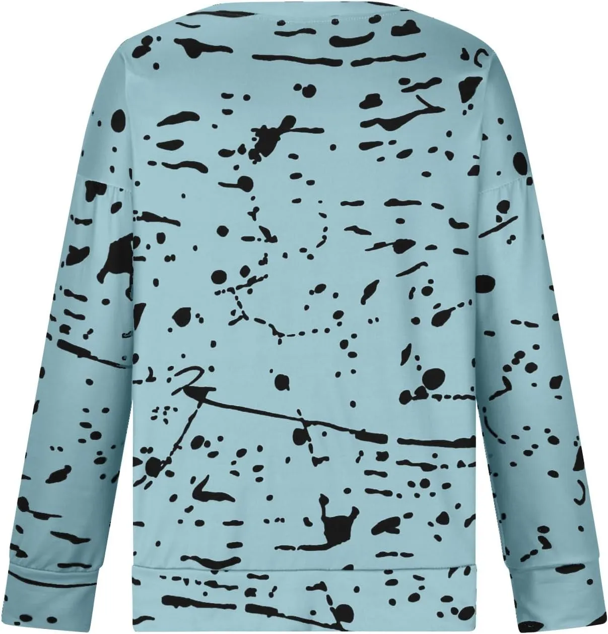 Women's Casual Long Sleeve Sweatshirt Crewneck Casual Loose Fit Graphic Printed Vintage Pullover Tops Fashion Fall 2024