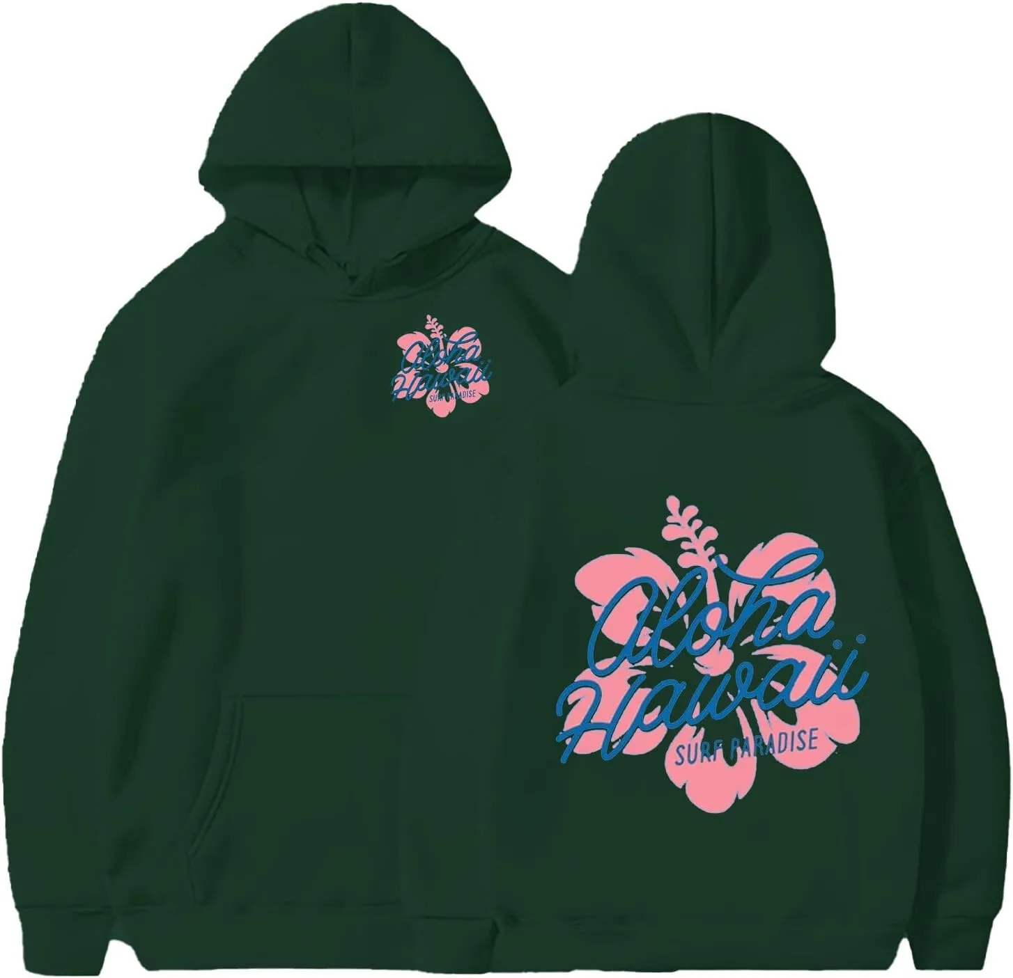 Womens Cute Hoodies Pink Hoodie Oversized Letter Print Graphic Hoodies Teen Girl Long Sleeve Y2K Preppy Sweatshirts