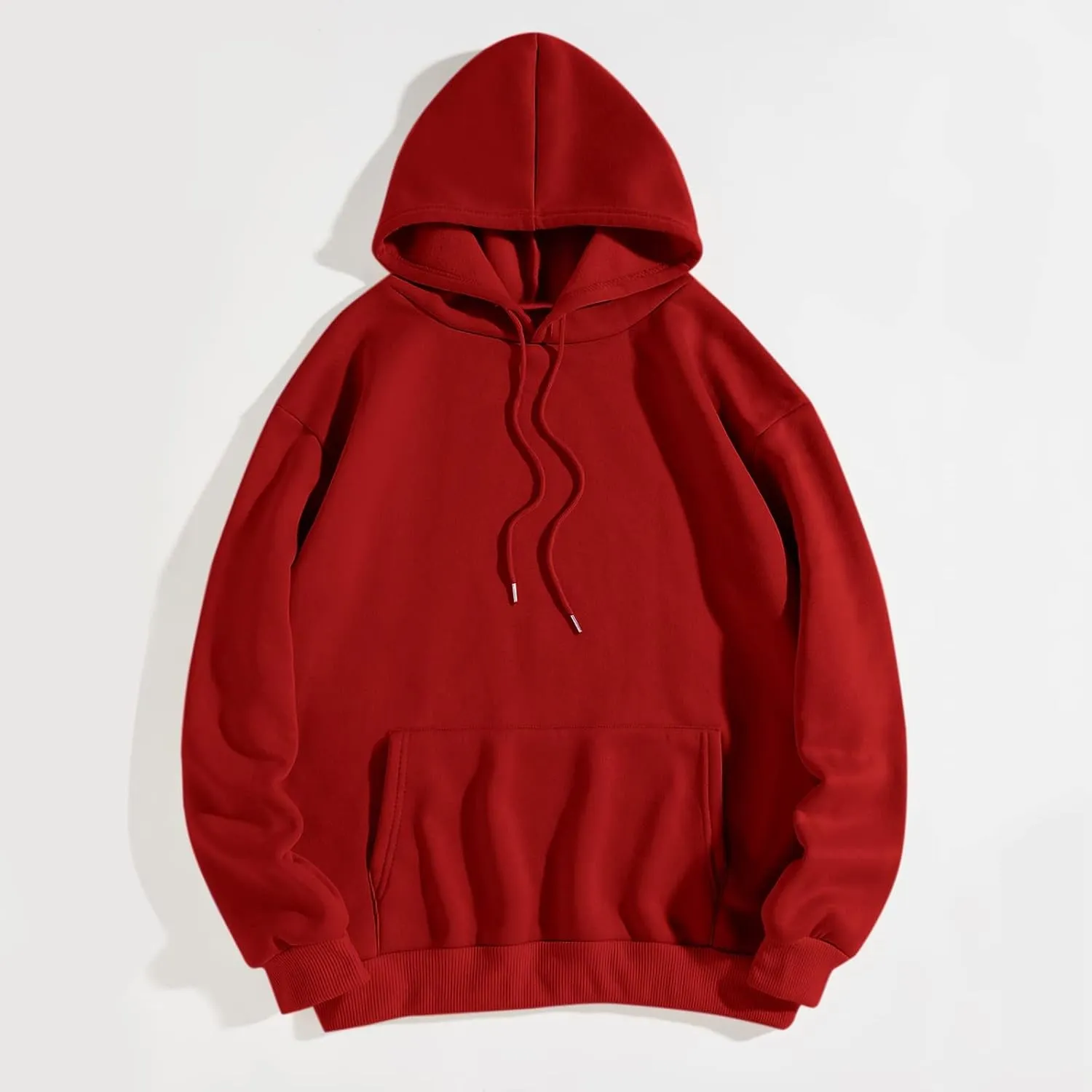 Women's Fashion Hoodies & Sweatshirts Have A Good Day Letter Print Pullover Tops with Pocket Drop Shoulder Causal Hoodies