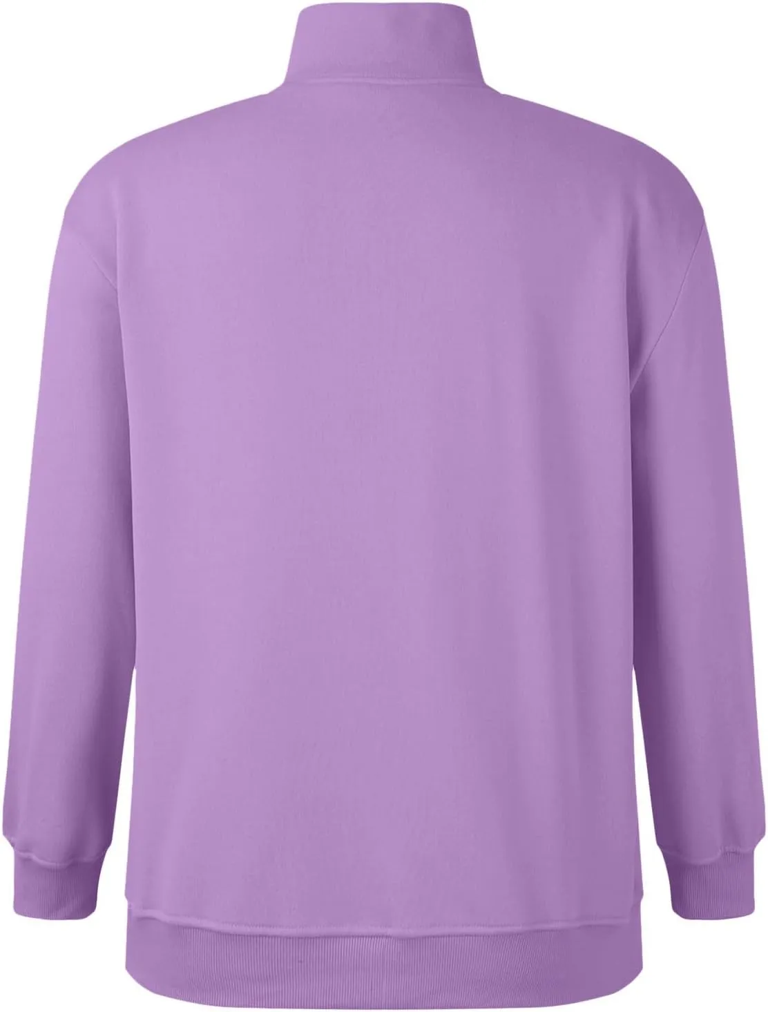 Women's Half Zip Sweatshirts Oversized Loose Long Sleeve Fleece Pullover Workout Warm Fashion Tops with Pocket