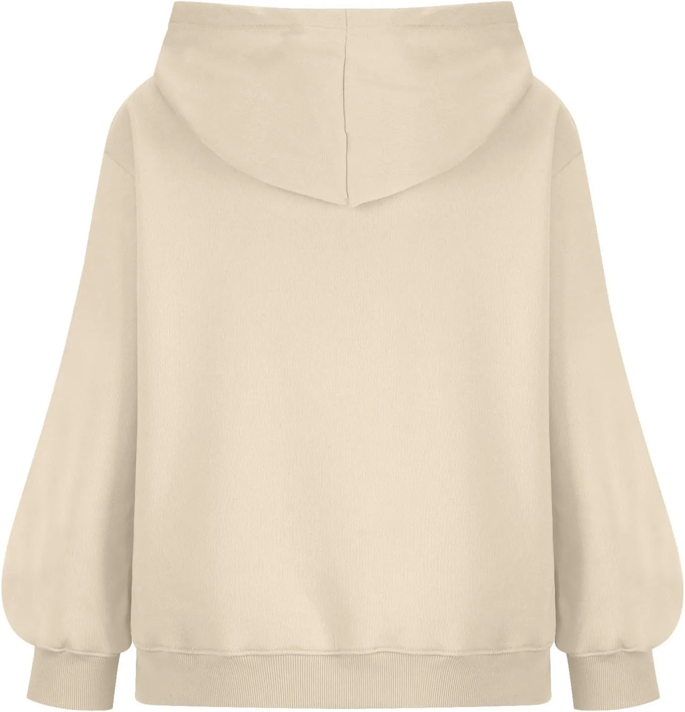 Womens Oversized Hoodies Fall Basic Casual Fleece Sweatshirts 2024 Preppy Drawstring Pullover with Kangaroo Pocket