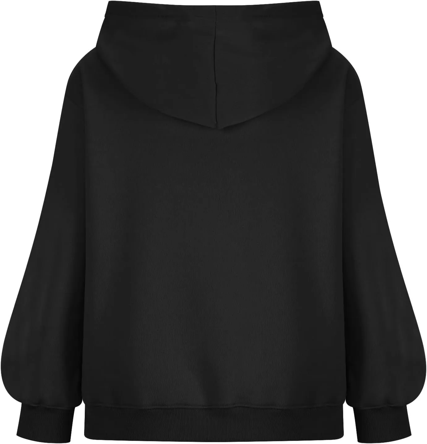 Womens Oversized Hoodies Fall Basic Casual Fleece Sweatshirts 2024 Preppy Drawstring Pullover with Kangaroo Pocket