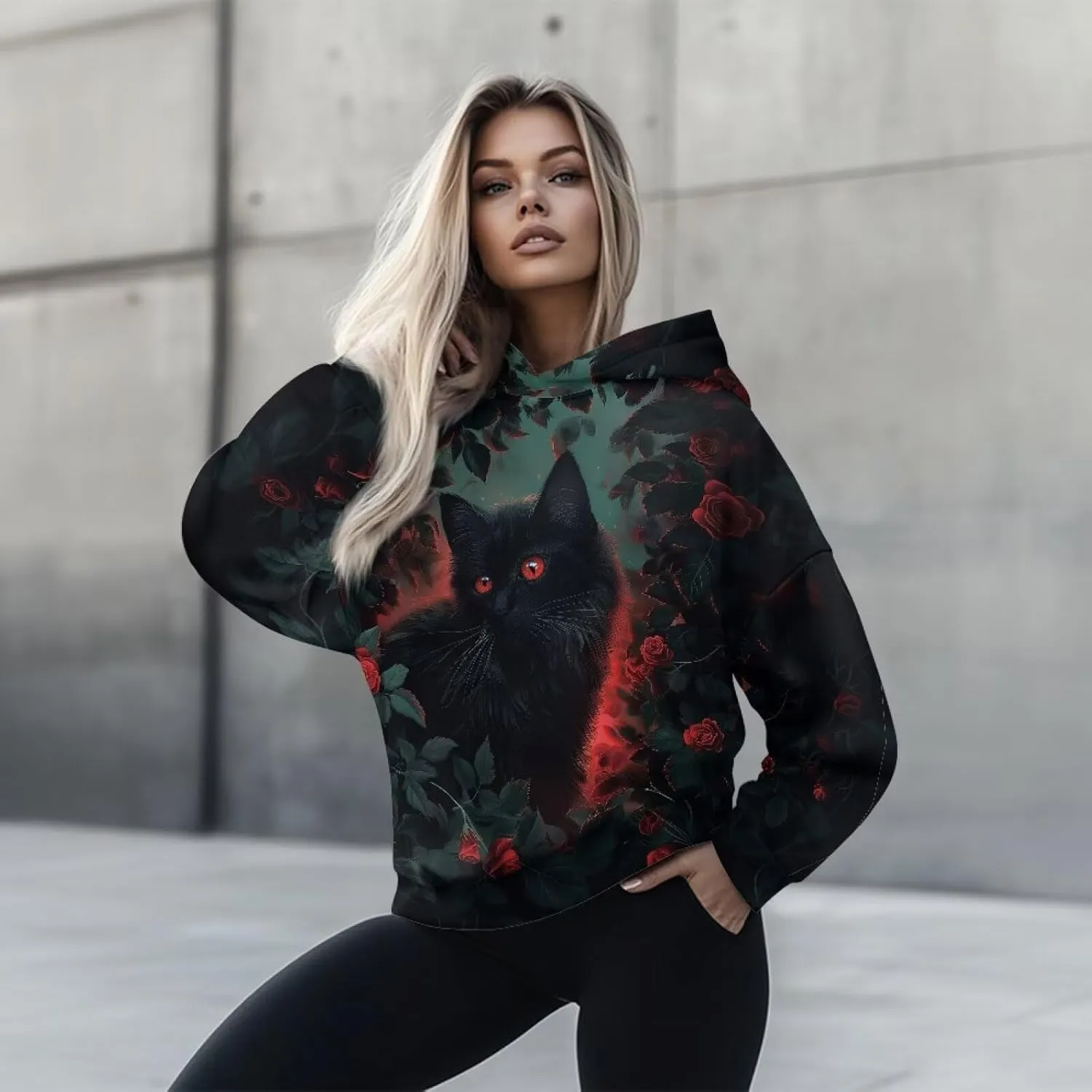 Women's Oversized Hoodies Pullover Hooded Sweatshirt Long Sleeve Tops for Any Occasion