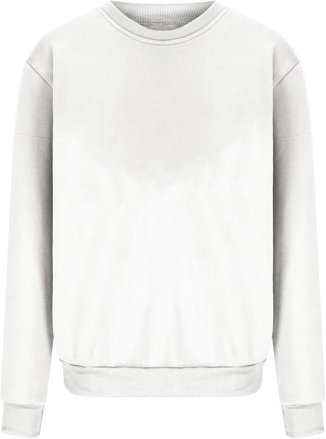 Womens Oversized Sweatshirt 2024 Casual Trendy Pullover Shirts Long Sleeve Crewneck Tunic Tops Ladies Fall Clothing