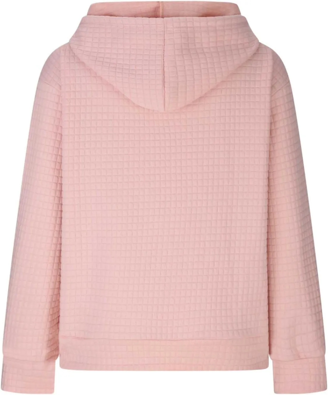 Women's Sweatshirt Casual Waffle Hoodies Drawstring Hooded Tops with Pockets Comfort Long Sleeve Pullover Hoodies