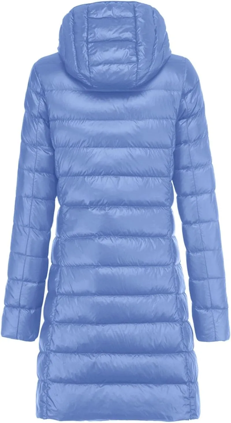 Women's Winter Windproof Warm Waterproof Down Coats Thicken Hooded fashions Puffer Jacket